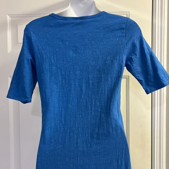 LuLaRoe Cornflower “Julia” T-Shirt Simply Comfortable MIDI Dress- Small (4/6) - Picture 6 of 9